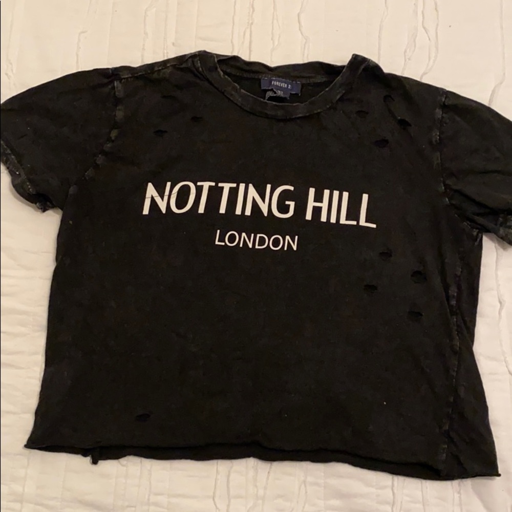 Crop Graphic Tee